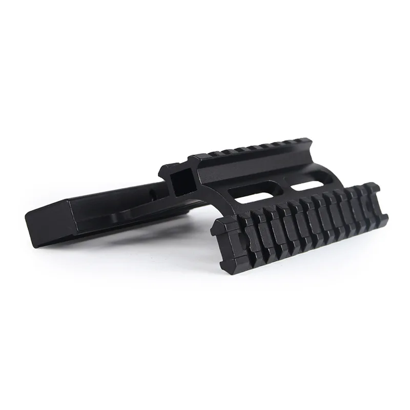 

The gun mlok 45 degree side guide rail AK inclined bracket AK bracket aluminum alloy 20 mm guide rail