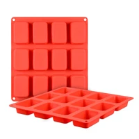 non stick silicone baking mold 12 cavity chocolate jelly mould maker tray dessert kitchen party utensil bakeware gift