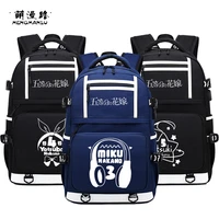 five equal parts hanayome nakano sanjiu five equal parts bride student school bag men and women backpack backpack large capacity