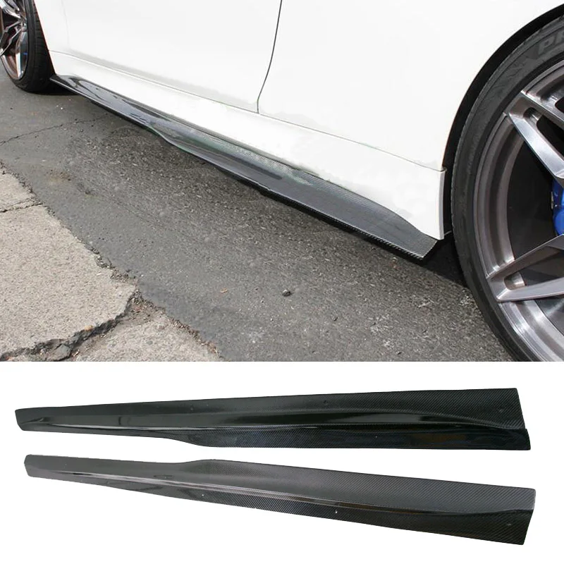 

PS-M Style Carbon fiber Side skirts 1Pair Fit For BMW F82 F83 M4