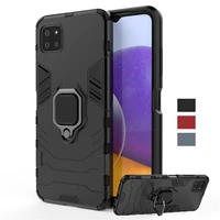 for samsung galaxy a22 5g case cover magnetic ring kickstand holder shockproof bumper armor phone cover for samsung a22 5g case