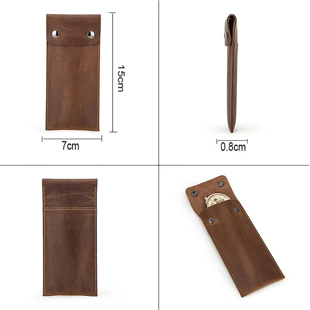 Кожаный чехол для часов ручной работы Дорожный Чехол сумка хранения Apple