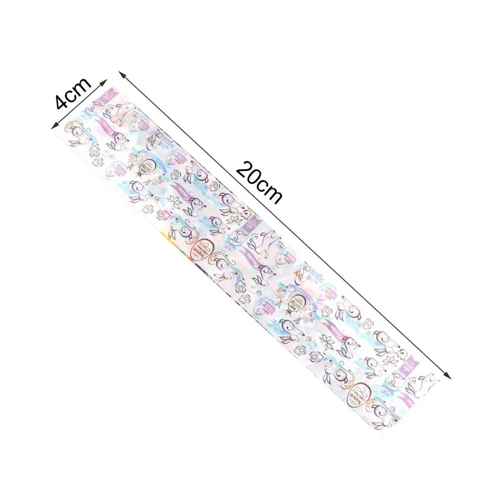 

10Pcs/Set Easter Nail Sticker Easy-using Creative Beautiful Nail Decals for Dressing Room