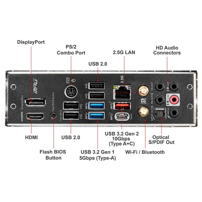 Новый MSI MPG B550 игровой углерода материнская плата с WIFI Поддержка для 3rd Gen AMD Ryzen s DDR4