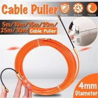4mm fish tape reel puller conduit ducting rodder pulling wire cable red ducting rodder pulling wire cable puller