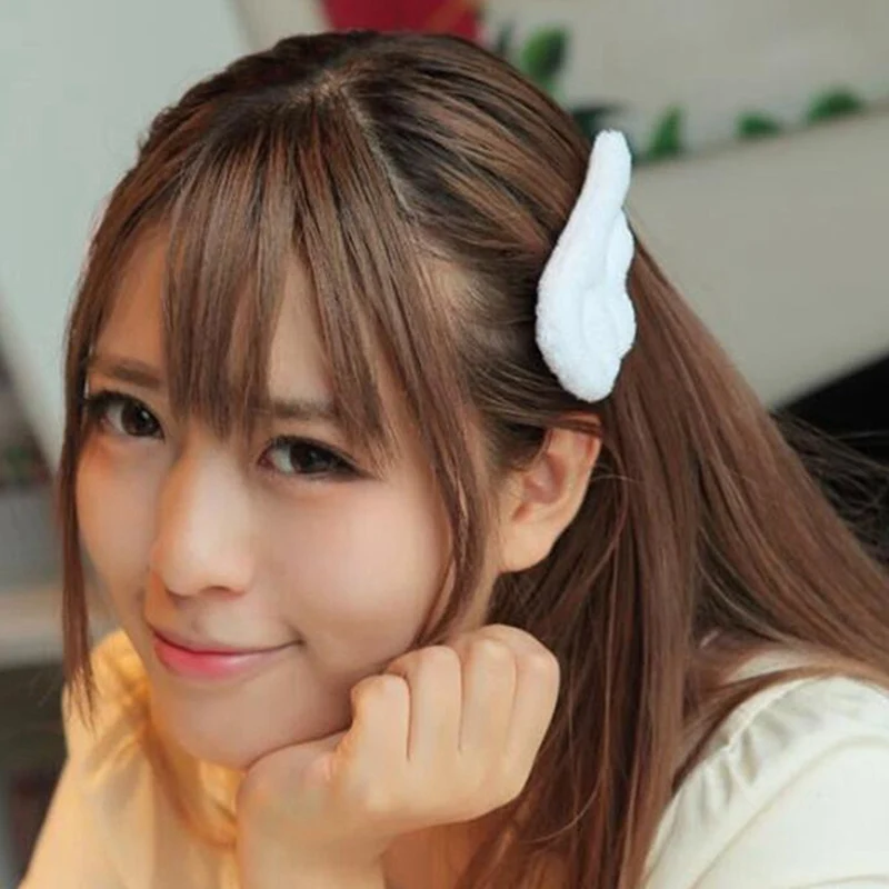 Аксессуары для волос в виде крыльев из аниме Ангел косплея милые плюшевые