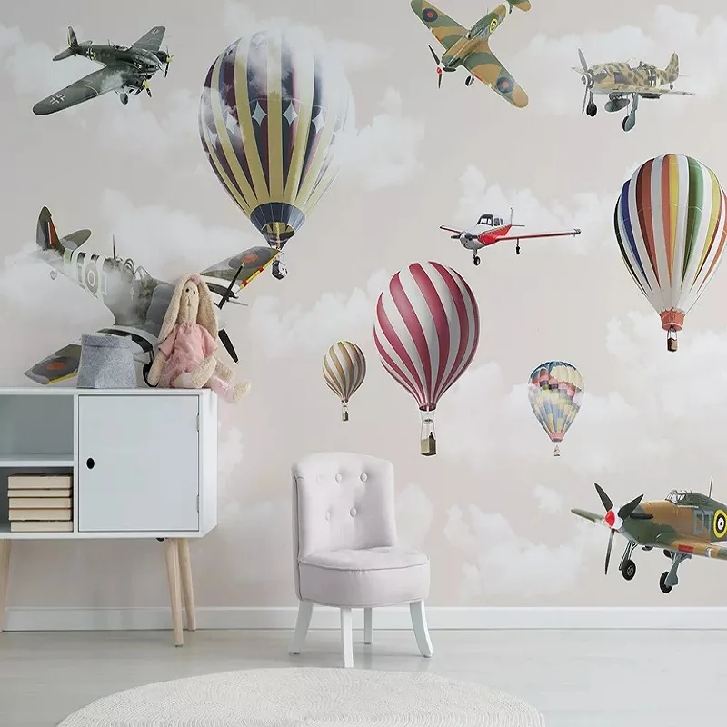 Большие настенные 3D обои на заказ украшения в скандинавском стиле с водородом