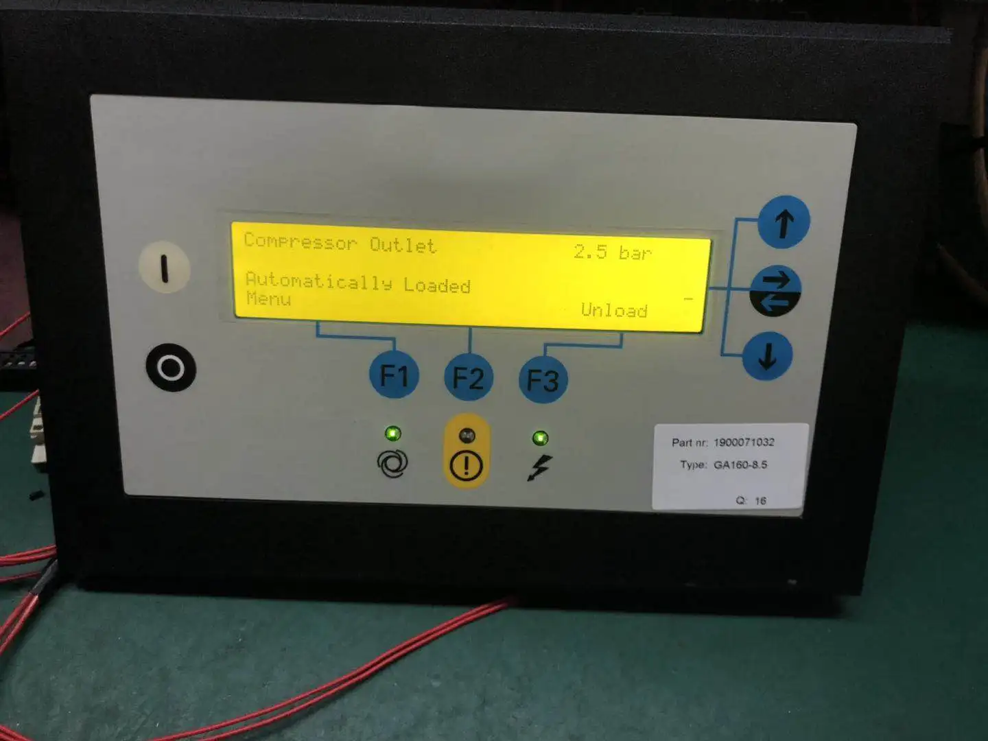 Контроллер дисплея компрессора Atlas Copco ELEKTRONIKON 1900070007 1900070005 1900070006|Клапаны и детали|