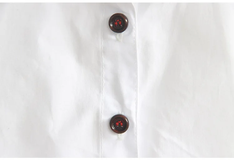 Новый квадратный воротник рубашка с фальшивым воротником женский хлопок