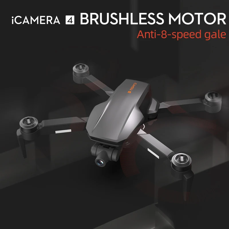 

iCAMERA 4 RC Drone Foldable Aerial 4K HD Camera Profesional Photographing Brushless GPS 2-Axis Gimbal Remote Control Plane Toys