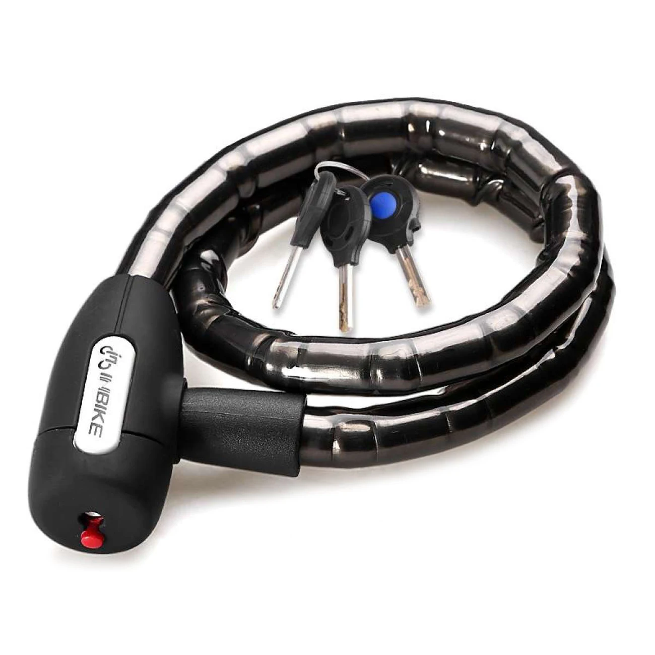 

INBIKE Bicycle Lock with Keys Anti Theft Waterproof Bike Security Cable Lock for Motorcycle MTB Outdoor Cycling Accessories