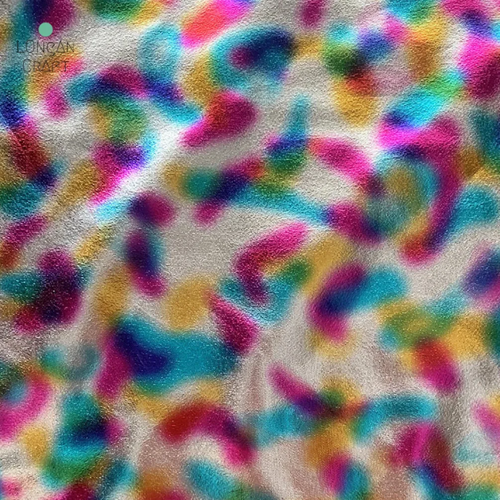 Эластичная ткань для блестящая лазерная праздничное украшение Одежда танцев на