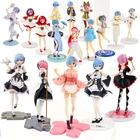 Аниме Re:Life In A other World от Zero Rem кимоно из Ram Girl фигурка игрушки Коллекция Модель игрушки подарок кукла с коробкой все