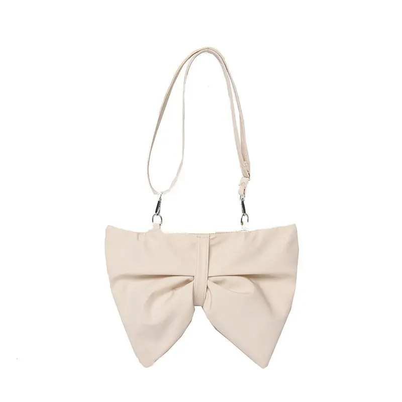 

Temperament Net Red The same niche personality bow tote bag large capacity messenger bag shoulder Oxford cloth women cloth bag