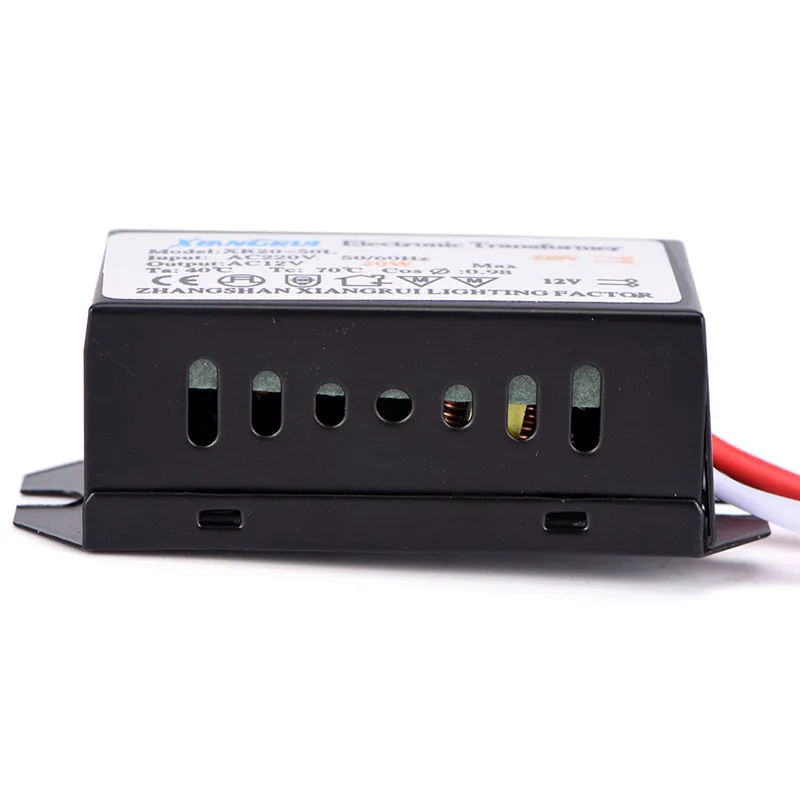 Горячая Распродажа 20 Вт AC 220 В до 12V светодиодный Питание драйвера Электронный