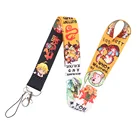 Брелок для ключей с японским аниме Семь смертных грехов, шнурок с героями мультфильмов мелиодас, Элизабет, ястреб, Бан, сделай сам, веревка для телефона