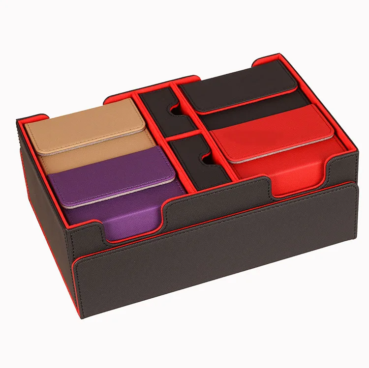 

Super large capacity 400+ detached card box Deck box Storage Box Protection Box For Star card/MTG/PKM/YGO/TCG Trading card