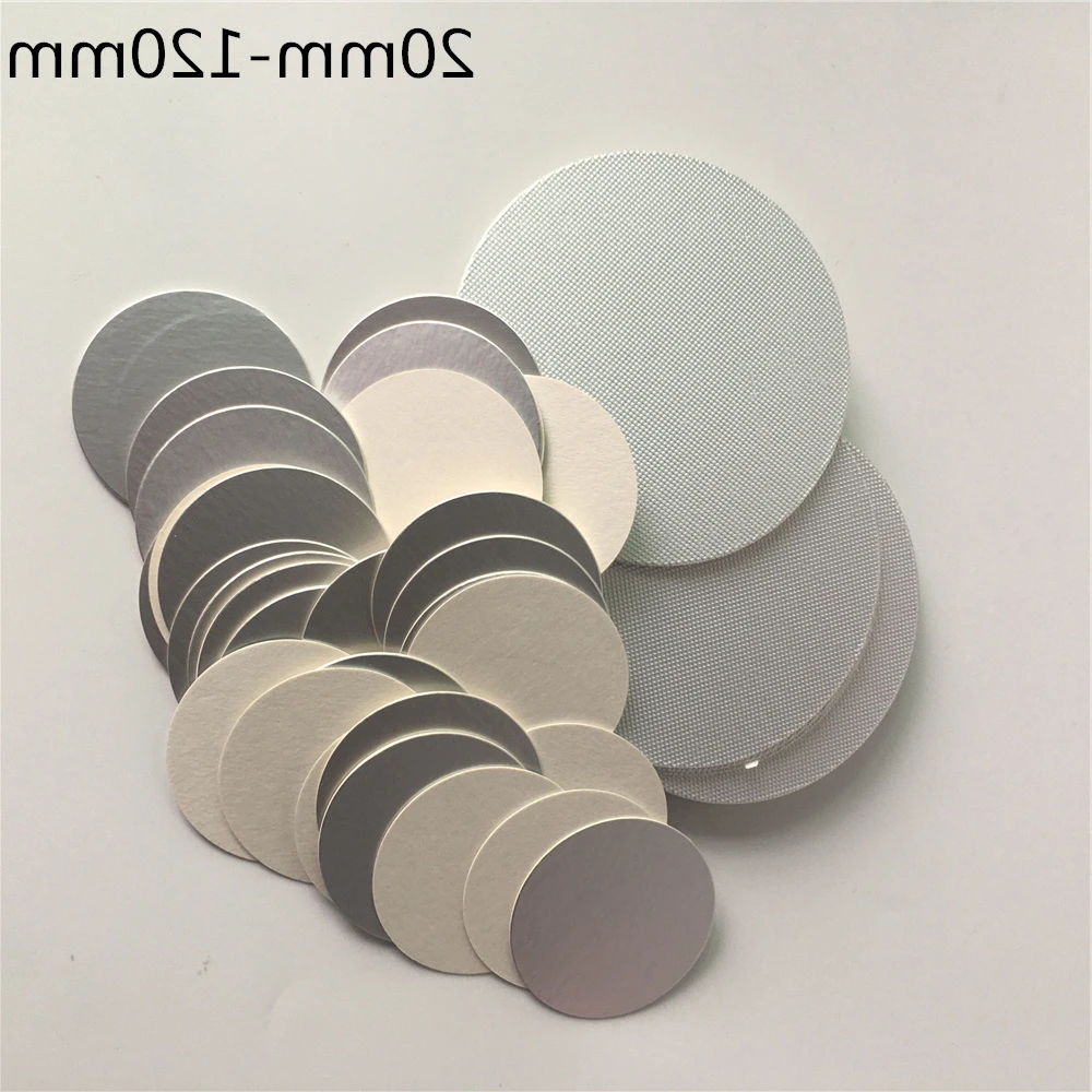 

500 шт Бесплатная доставка пластиковая бутылка стеклянная бутылка использовать индукционные уплотнительные пленки с помощью термопрокладк...