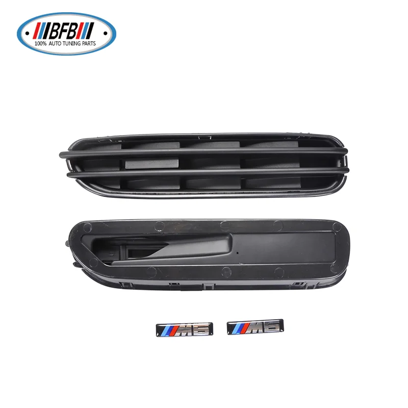 Чехол для вентиляционной решетки E60 M5 2006-2010 черный матовый АБС-пластик