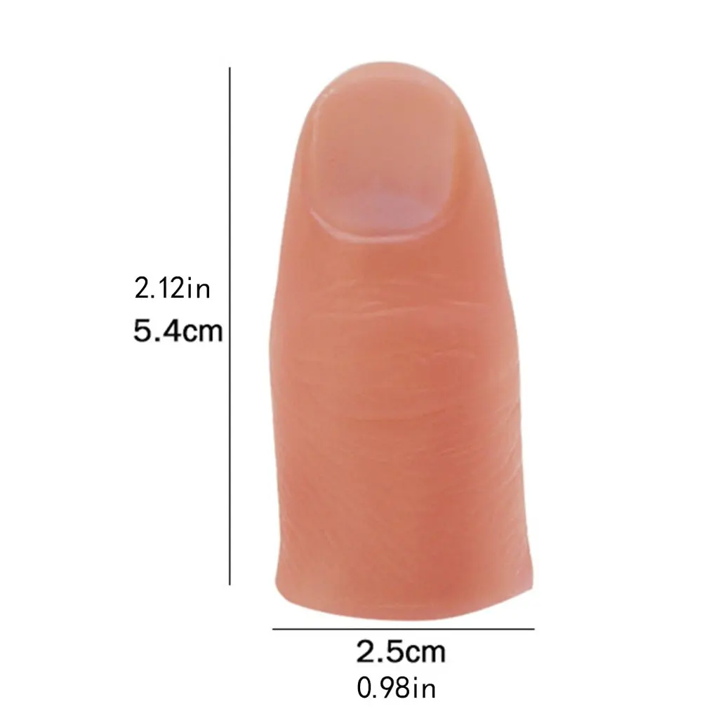 

Thumbstall Adult Thumb Trick Fun Toys Halloween Party Props Magic Show Props Inner Diameter 0.76 Inches