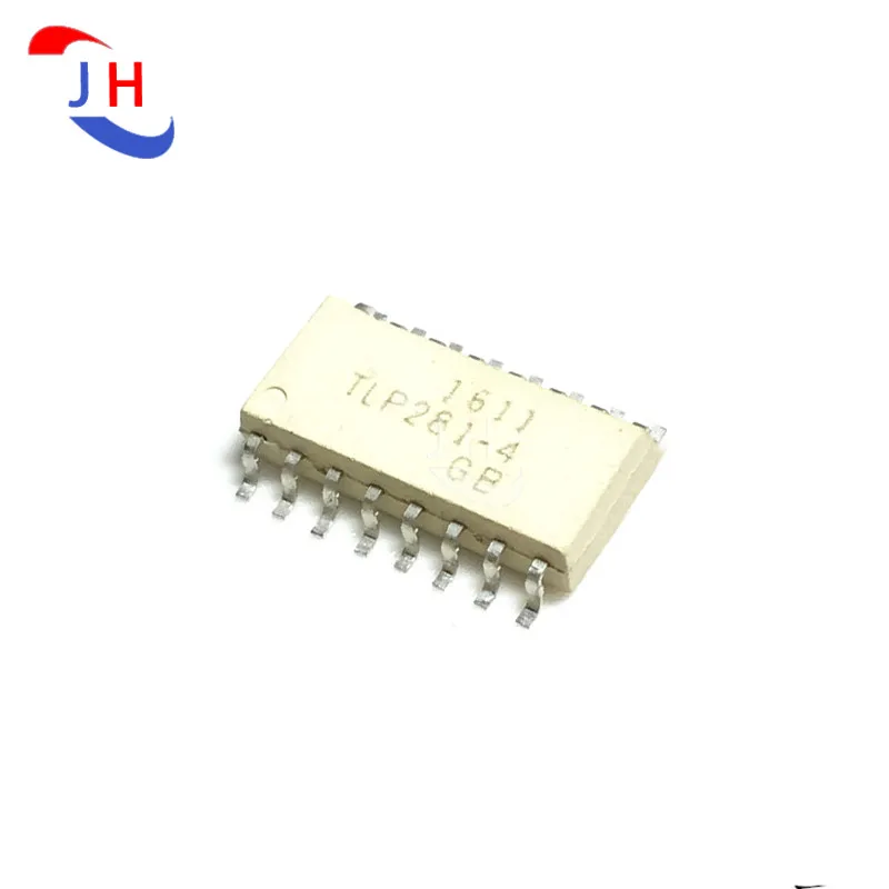 

5PCS TLP281-4 TLP281-4GB TLP281 TLP281-4G SOP16 Patch 16-pin Optocoupler