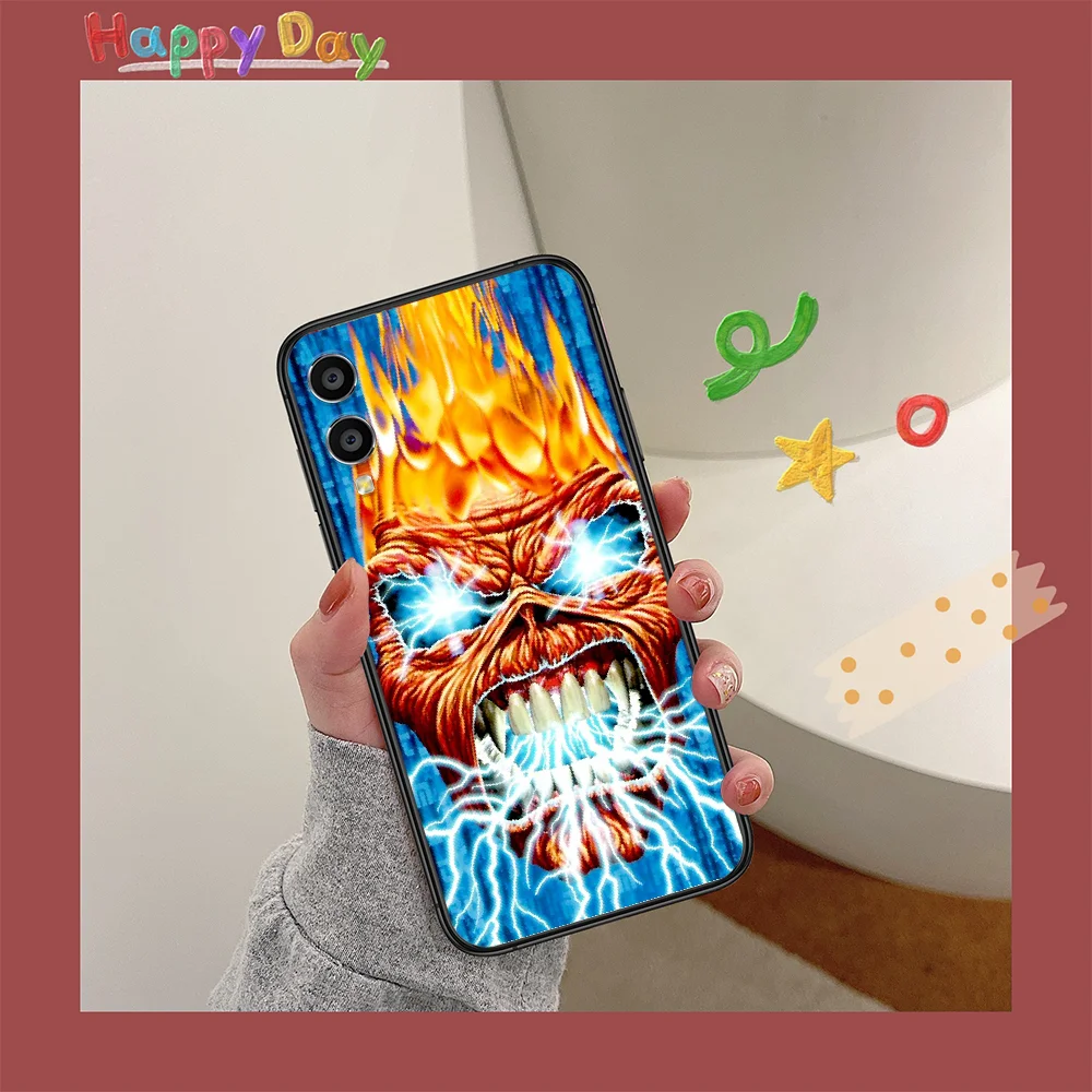 

Iron Maide Phone Case For HUAWEI Honor 6 7 8 A 9 X Mate 10 20 30 i Lite Pro Y7 2019 black Cover Silicone Waterproof Pretty Funda