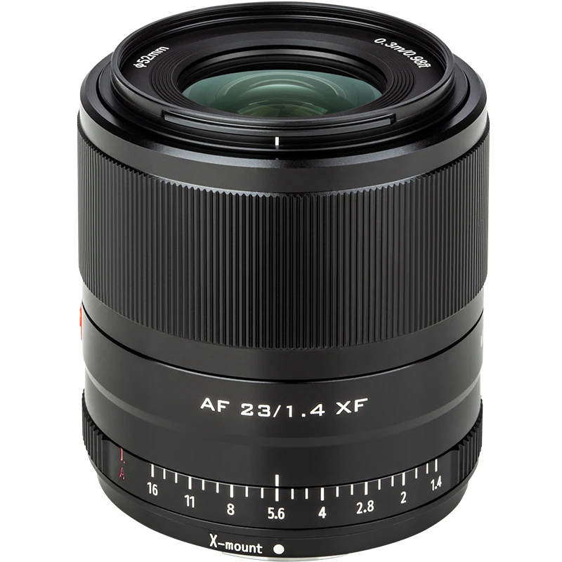 VILTROX 23 мм F1.4 XF AF 23/1.4 STM Автофокус с фиксированным фокусом черные серебряные линзы