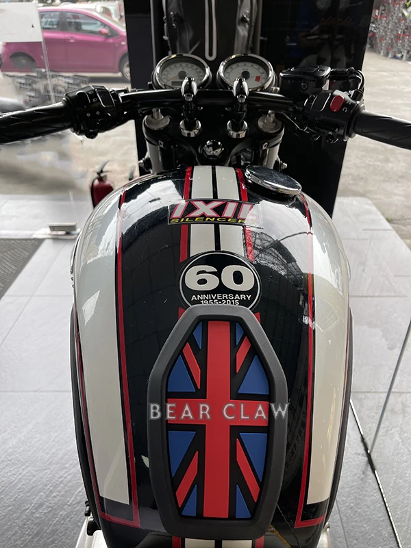 Коврики для бака мотоцикла в стиле ретро универсальные накладки на колено