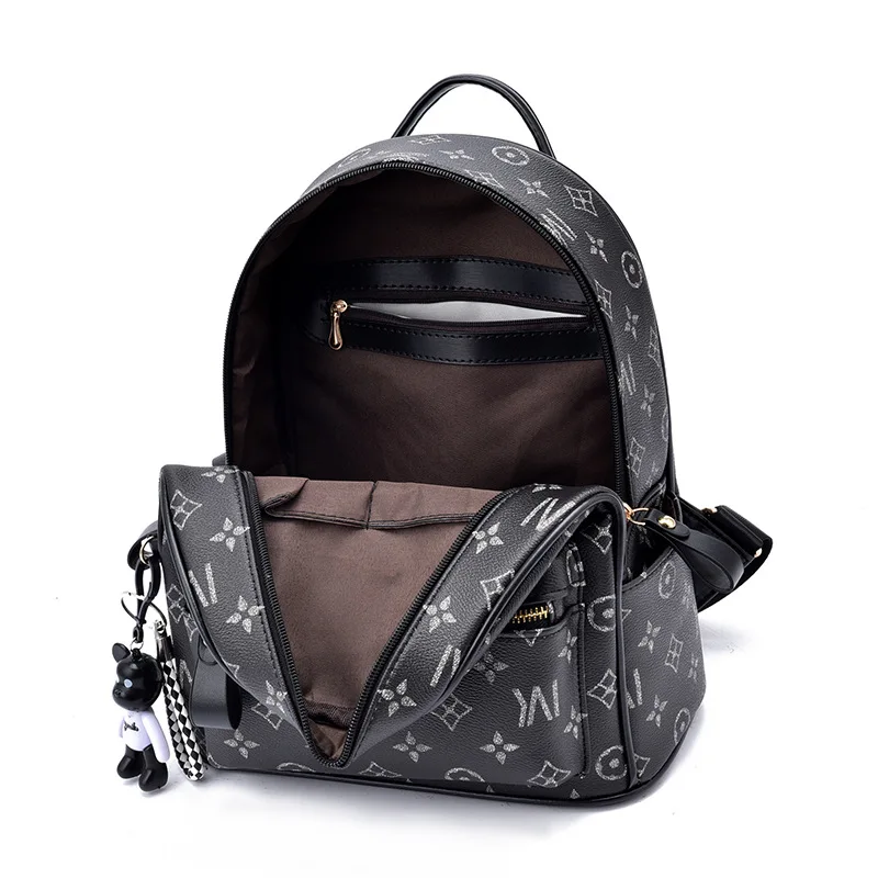 

Luxury Backpack Women Designer 2021 Fashion Casual Lady Large-capacity Bag Personalized Cartoon Printing Bucket Handbags Sac Gg