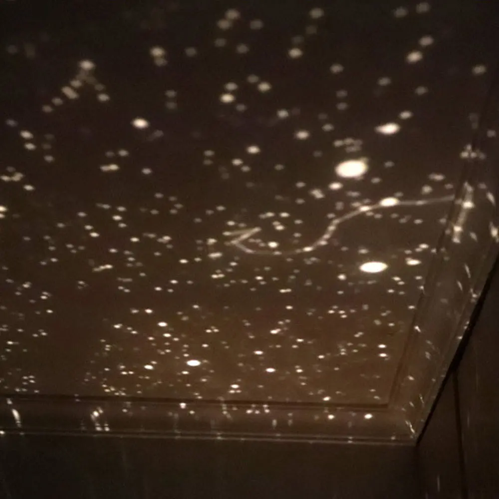 

High Christmas 60000 Stars Starry Sky Projector Light DIY Assembly Home Planetarium Lamp Bedroom UEJ
