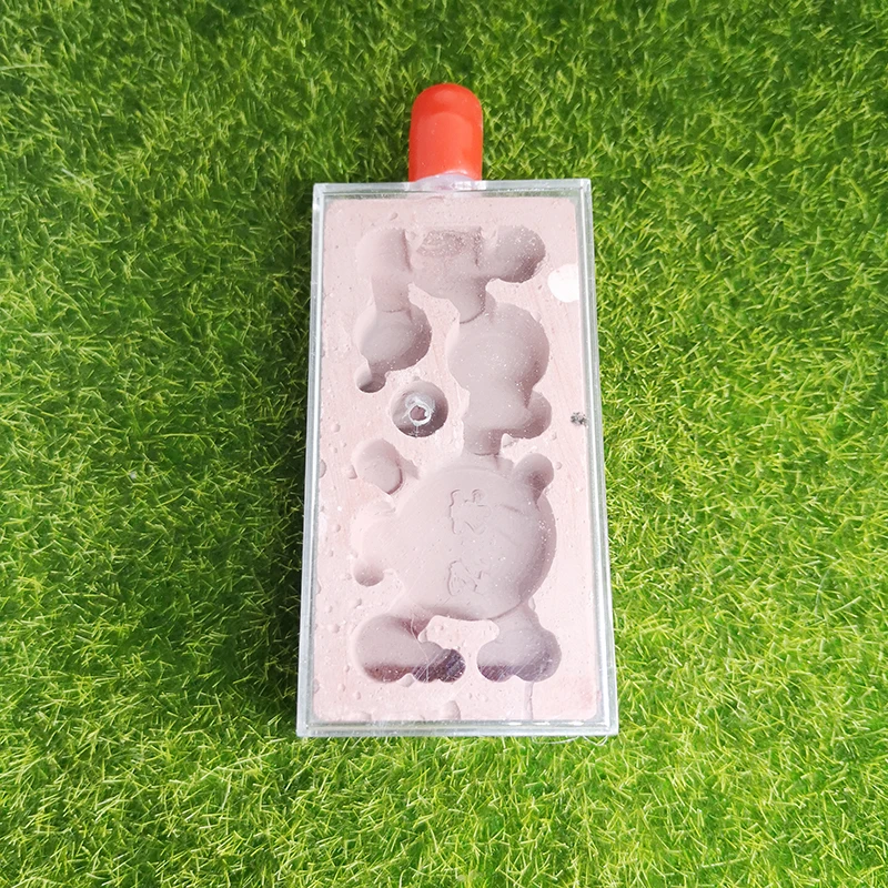 Rectangular Ant Plaster Nest Red Concrete Farm Creative Maze Design Workshop Villa Insect Terrarium | Дом и сад