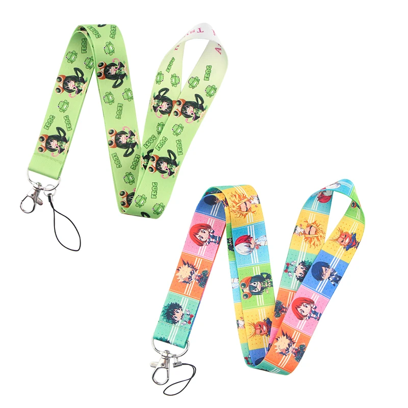 

FD0146 Anime My Hero College Lanyard Work Card Exhibition Membership Card Sling Certificate Holder Badge Long Neck Lanyard