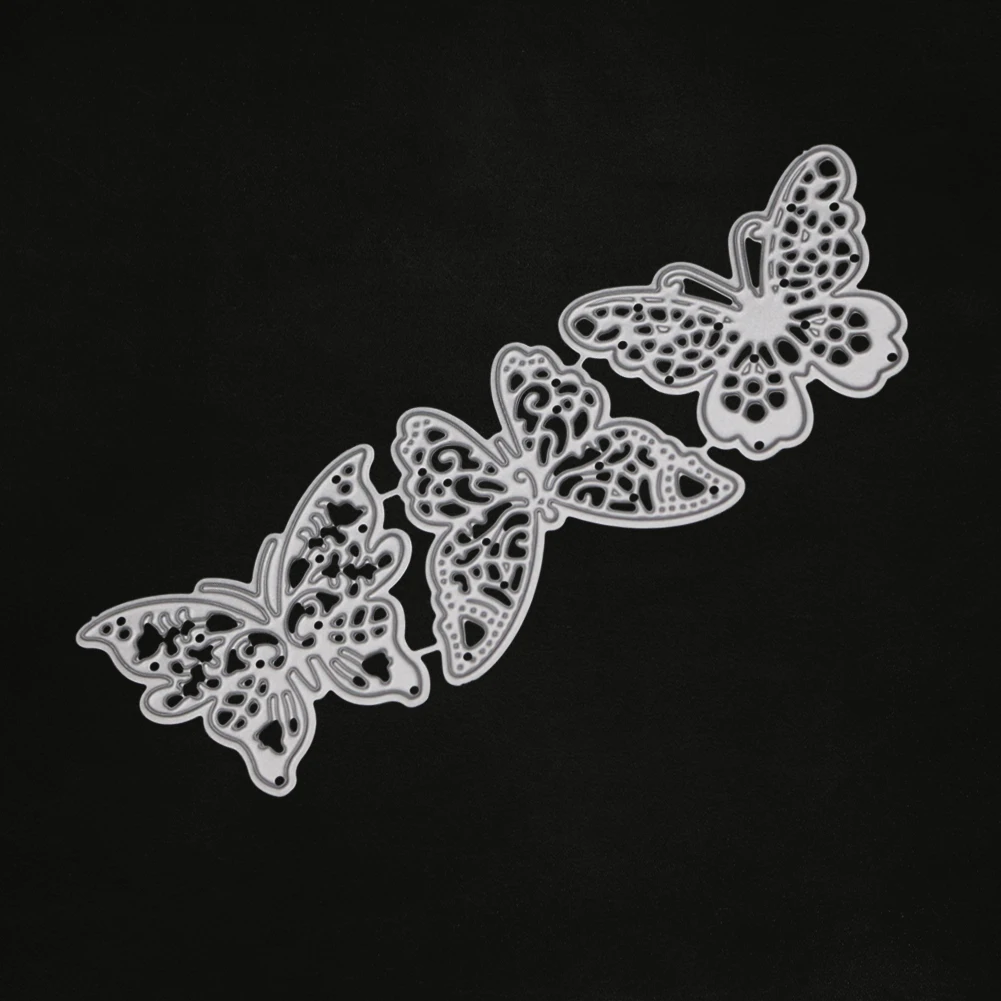 Бабочка металлические режущие штампы Скрапбукинг трафареты с тиснением DIY