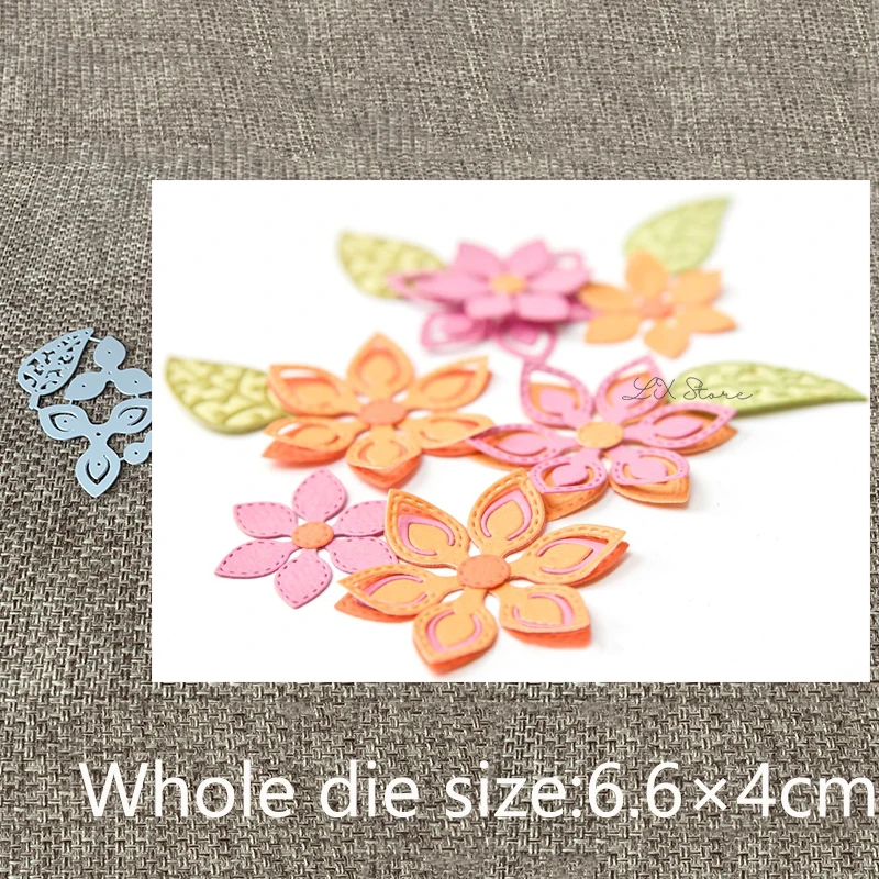

New Design Craft Metal stencil mold Cutting Dies flower leaves decoration scrapbook die cuts Album Paper Card Craft Embossing