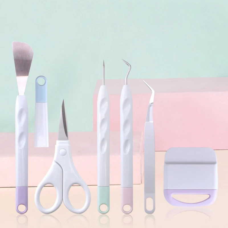 

6pcs Weeding Kits Craft Vinyl Weeding Tools Set Precision Craft Vinyl Tools Kit