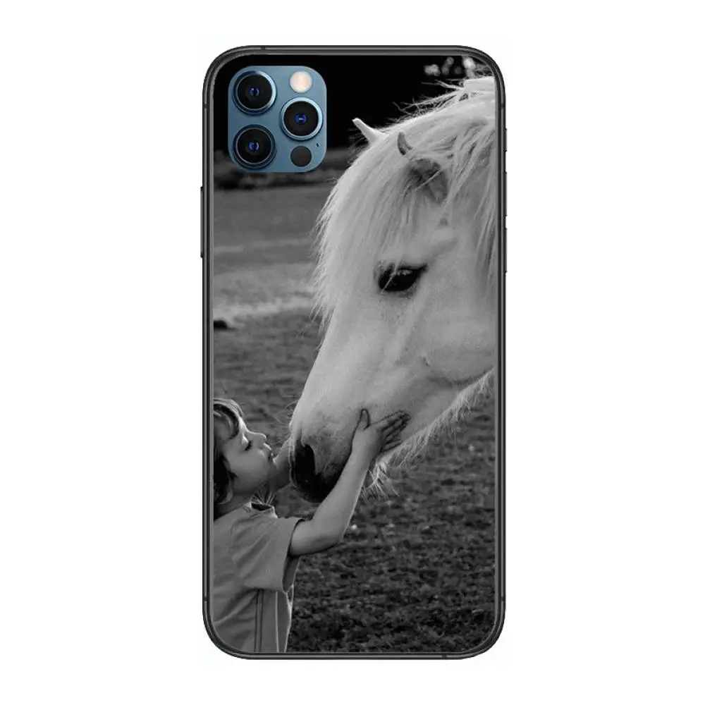 

Horse animal painting Fashion Phone Case cover For OPPO A91 9 83 79 92s 5 F9 A7X Reno2 Realme6pro 5 black tpu cell cover