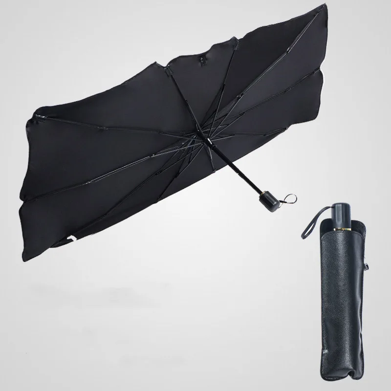 

The New Thermal Insulation Anti-falling Car Parasol Car with Front Glass Thermal Shield Car Sunscreen Umbrella
