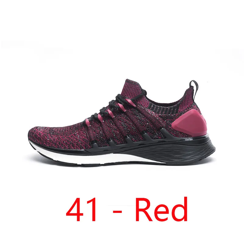 Red-41 Xiaomi Mijia кроссовки 3 мужские спортивные кроссовки Uni-moulding 3D Fishbone Lock системы Вязание верхние кроссовки машинная стирка - Цвет: Red-41