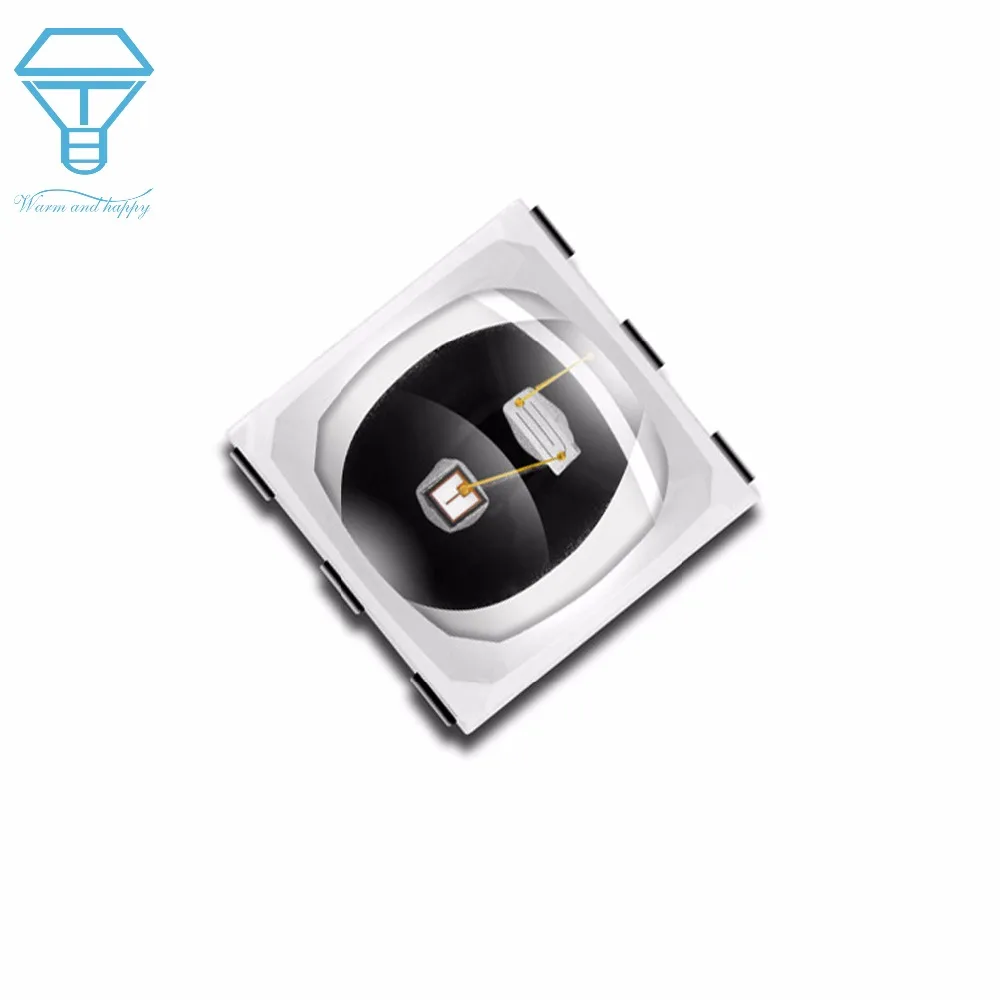 Светодиодная УФ лампа для ногтей Epistar 100 шт. SMD 5050 5051 5054 365 + 395/405NM светодиодные диоды