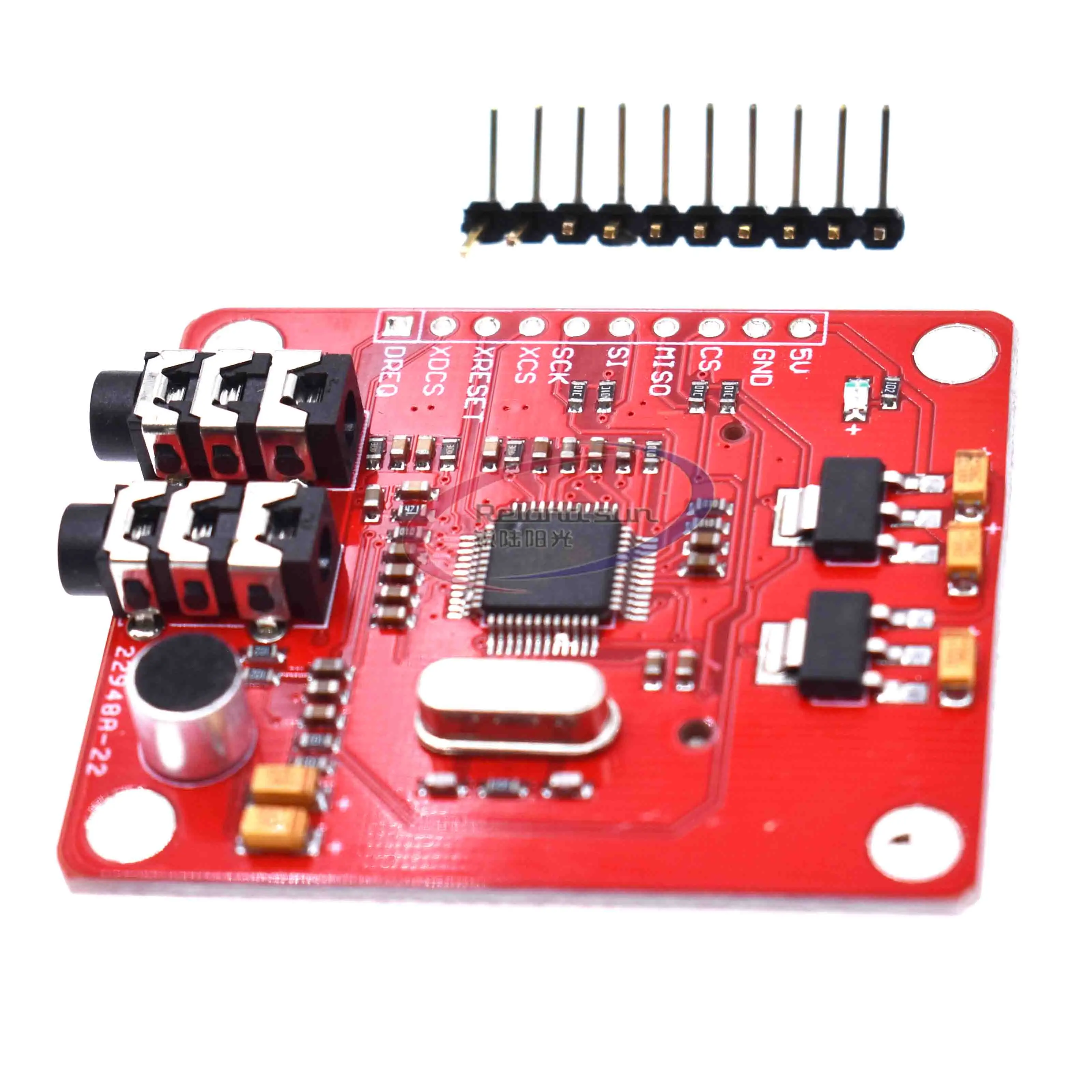 VS1053 VS1053B модуль MP3 для Arduino UNO коммутационная плата со слотом SD карты Ogg Запись в