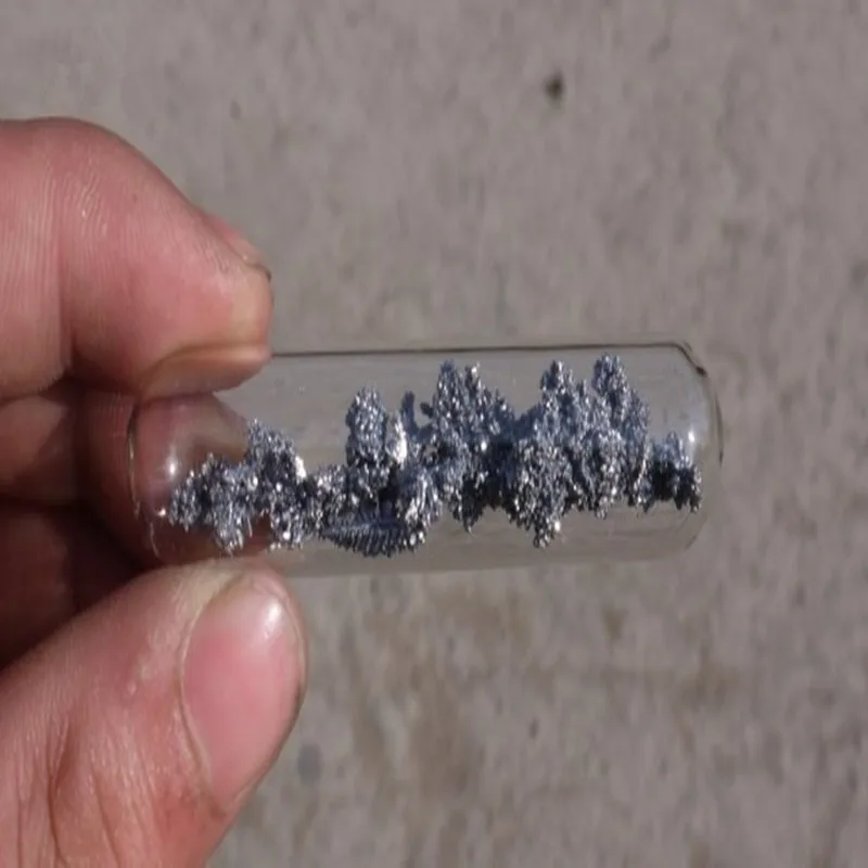 

5 Gram Glass Seal High Purity Vanadium Dendritic Rare Metal V 99.9% Refractory Metal