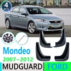 For Ford Mondeo MK4 20072012 2010 2011 4 PCS Front Rear Fender Mudguard Mud Flaps Guard Splash Flap Mudguards Car Accessories
