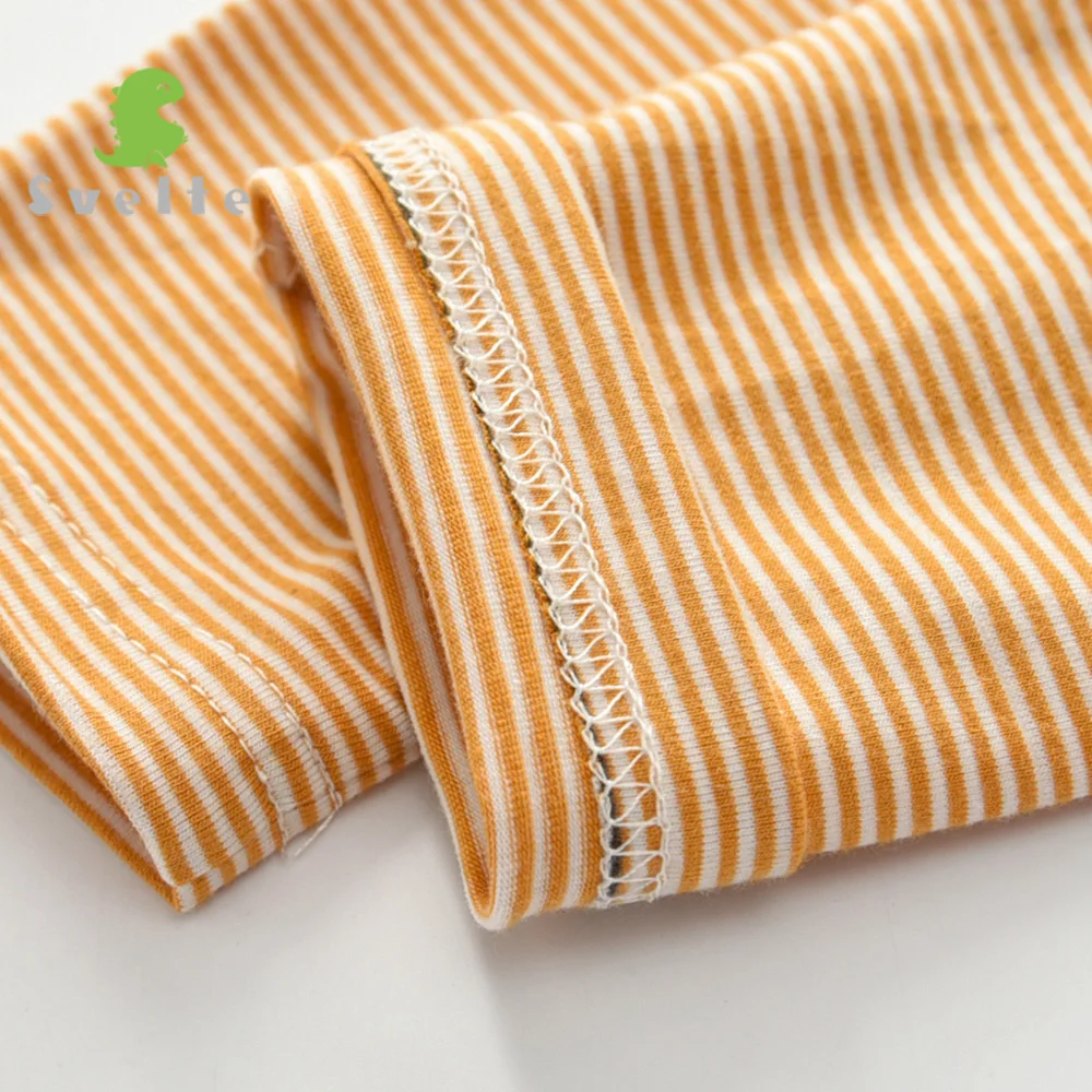 Леггинсы SVELTE Детские в полоску длинные эластичные облегающие штаны для девочек 2