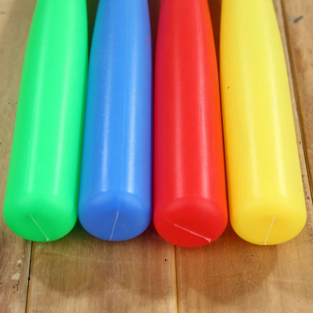 

4 Sets Baseball Bat Kit with Baseball for Kids Children Outdoor Sports Red Yellow Blue Green Each Set