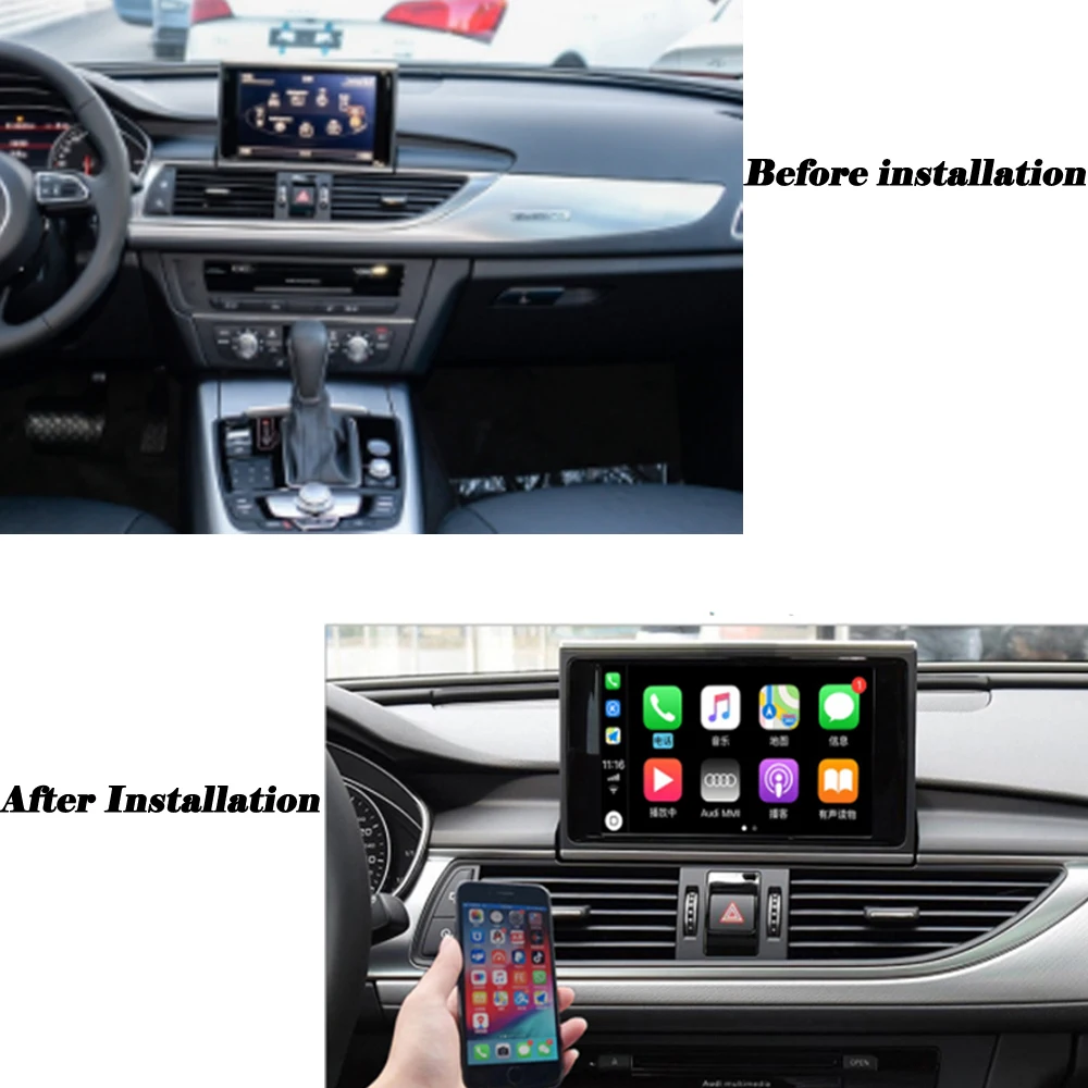 Для Honda Accord Android Авто управление carlife большой экран навигация обновление беспроводной Carplay