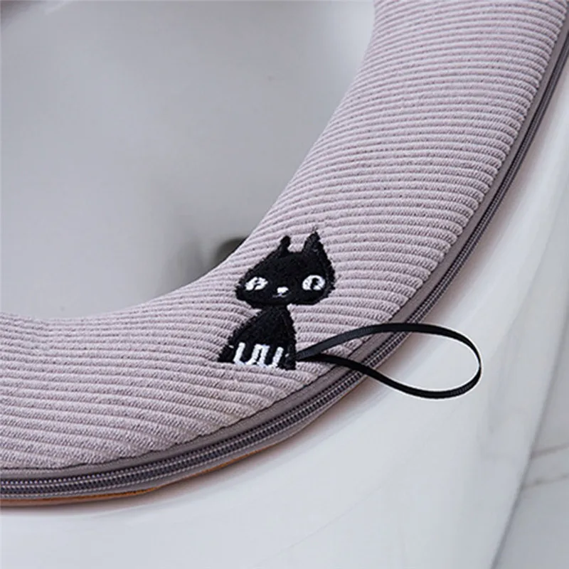 Защитное покрытие для ванной комнаты мягкий обогреватель унитаза крышка сиденья