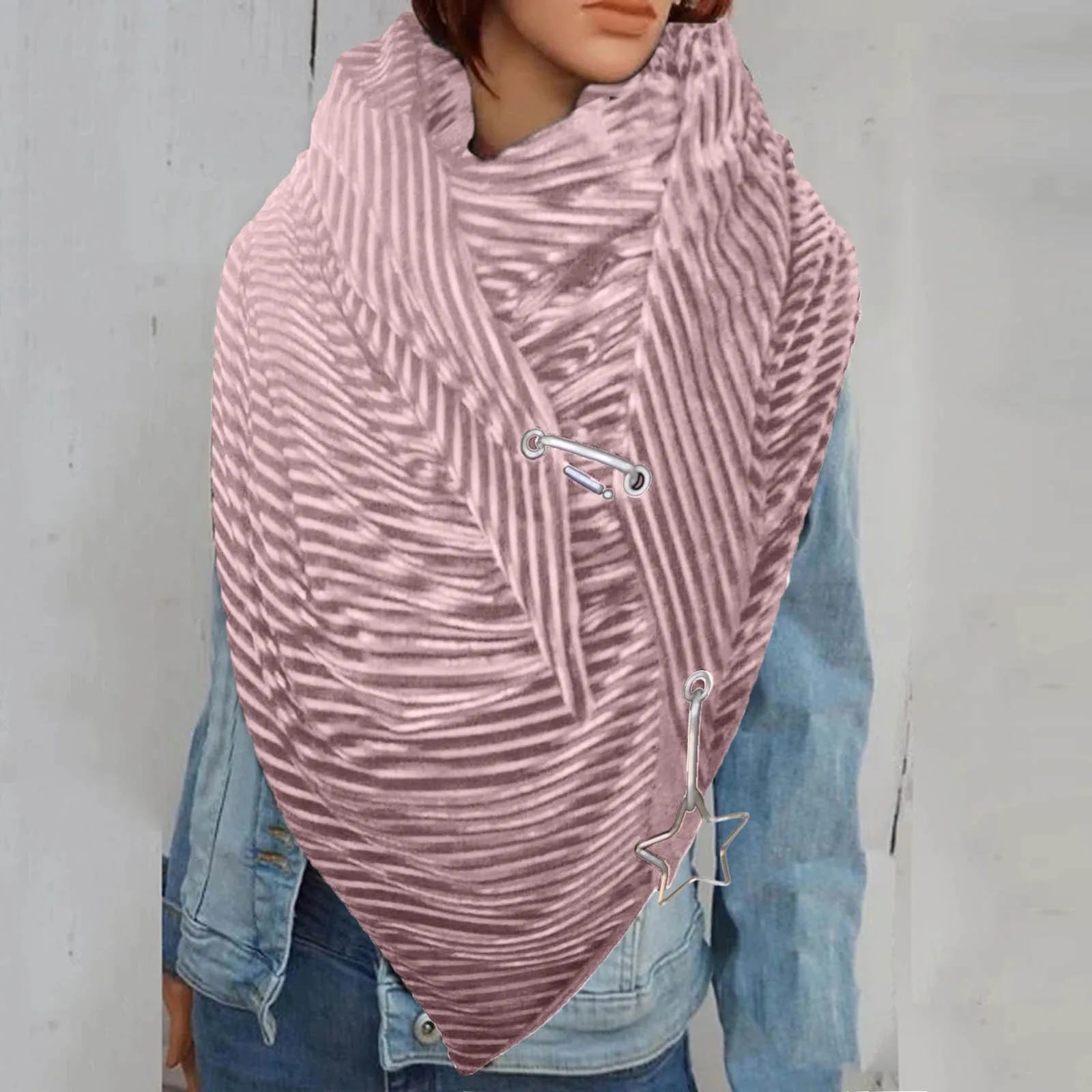 

2020 New Fashion Women Knit Winter Scarf Warm Solid Cashmere Casual Scarf Female Blanket Scarves Shawl Femme Echarpe Bufanda