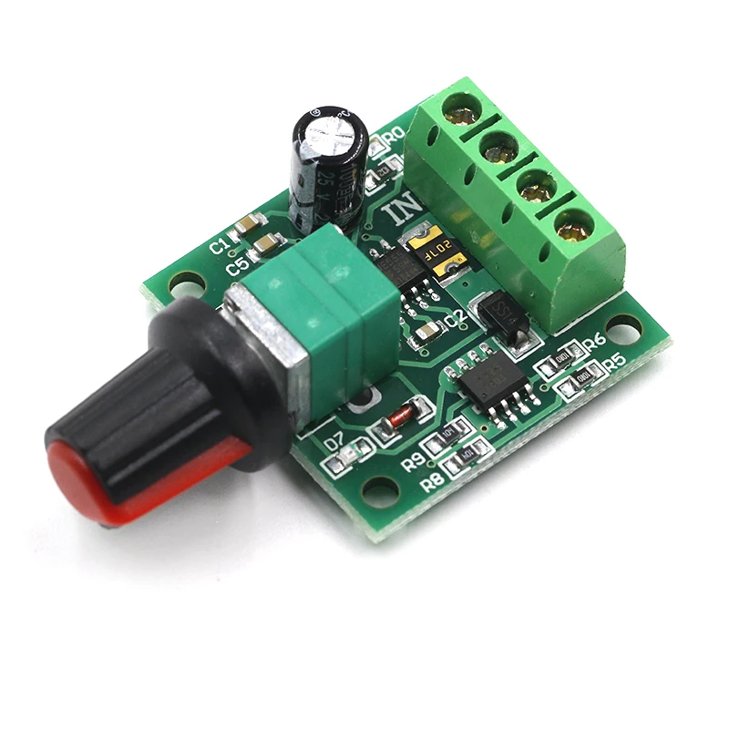 

DC 1.8V 3V 5V 6V 12V 2A PWM Motor Speed Controller Low Voltage Motor Speed Control Switch PWM Adjustable Drive Module
