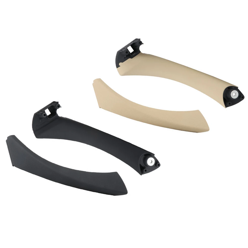 

Car Front Left Inner Door Pull Handle Cover Set Auto Interior Accessories for BMW 3 Series E90 05-12