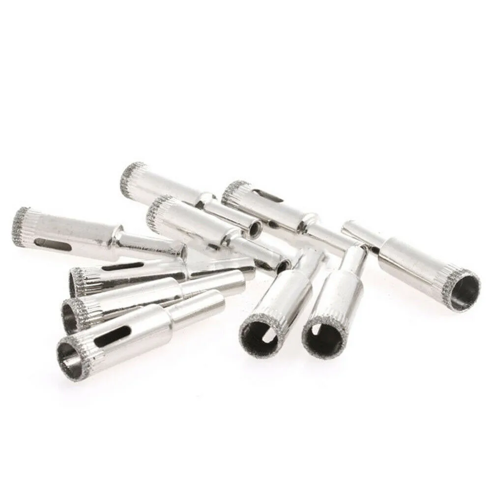 10 шт. Алмазная кольцевая пила сверла 12 мм плитка мрамор стекло Керамика фарфор